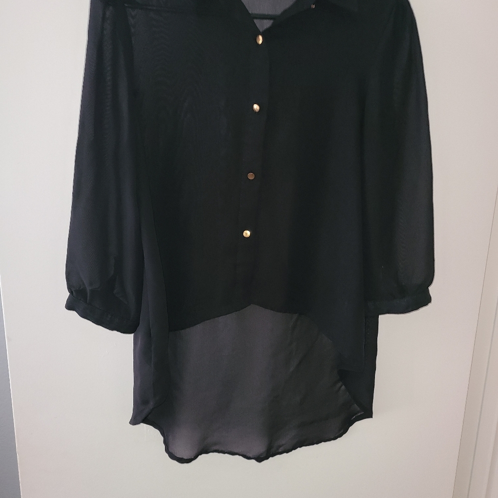 Button blouse